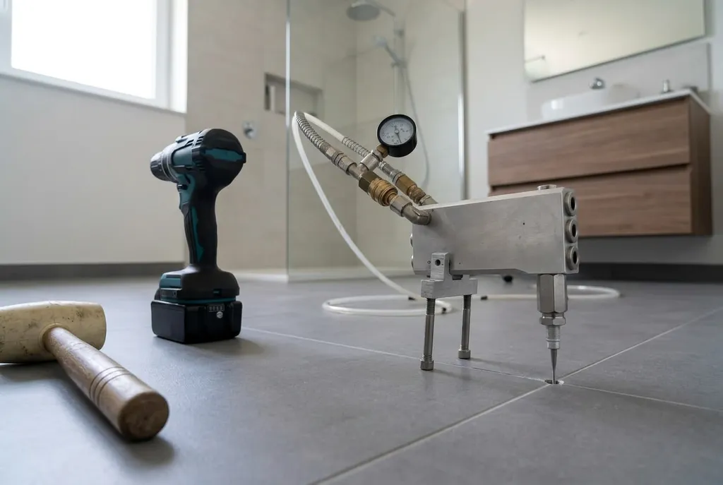 Kitbedrijf Tiel – holle tegels injecteren